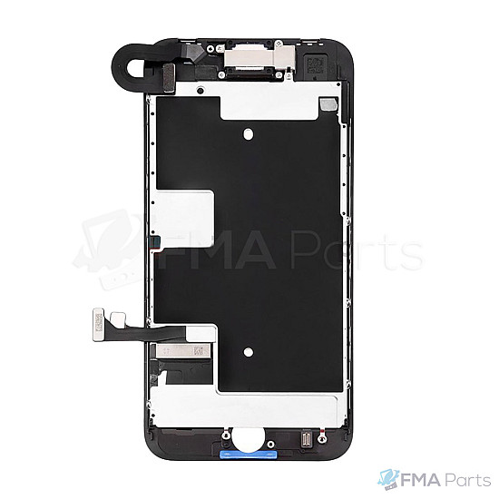 [Aftermarket VividX] LCD Touch Screen Digitizer Full Assembly with Small Parts for iPhone 8 - Black